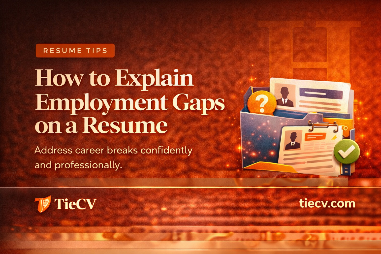 How to explain employment gaps on your resume