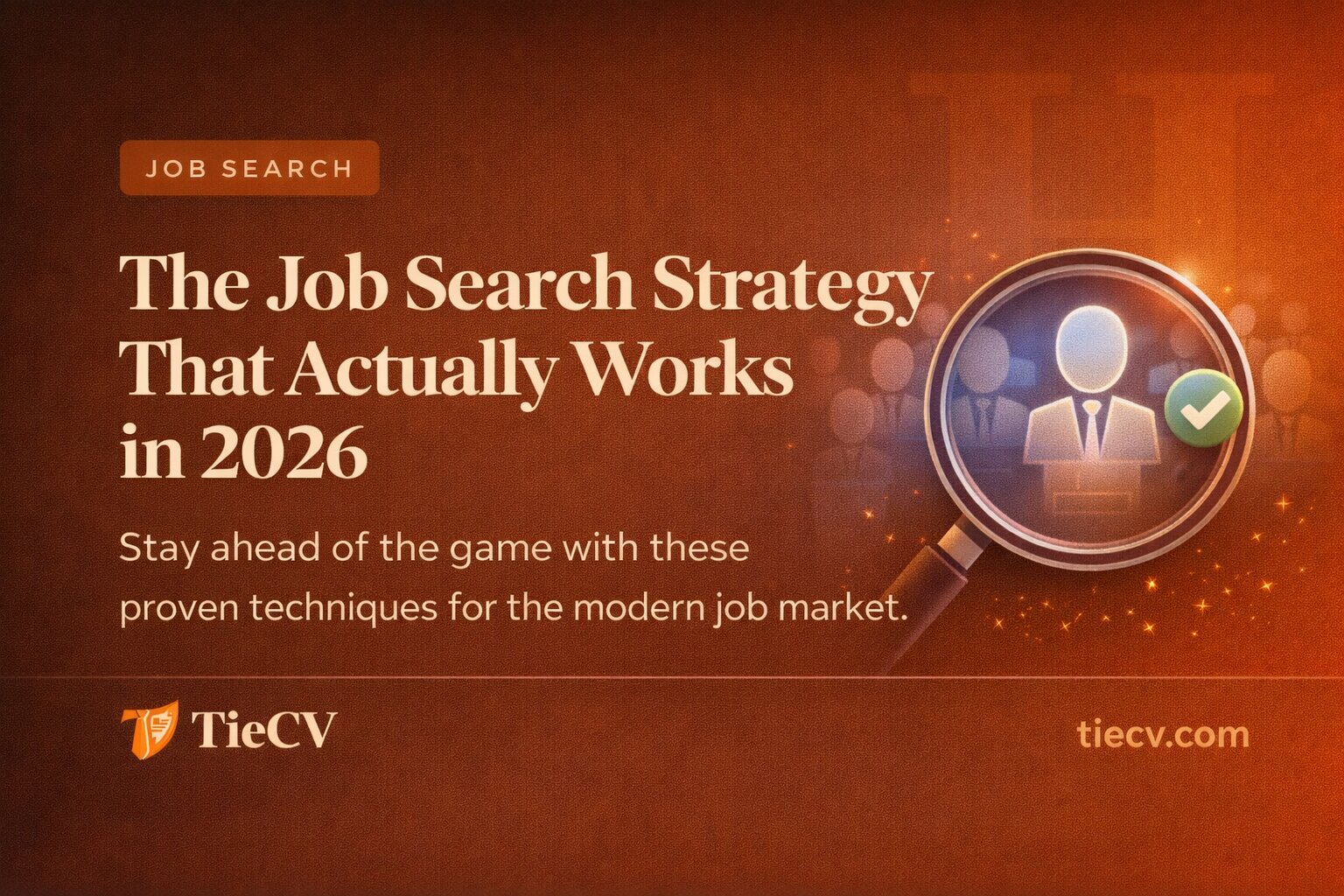 Job search strategy 2026 — planning your path to the next role